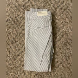 Blue and White Striped Dress Pants New with Tag